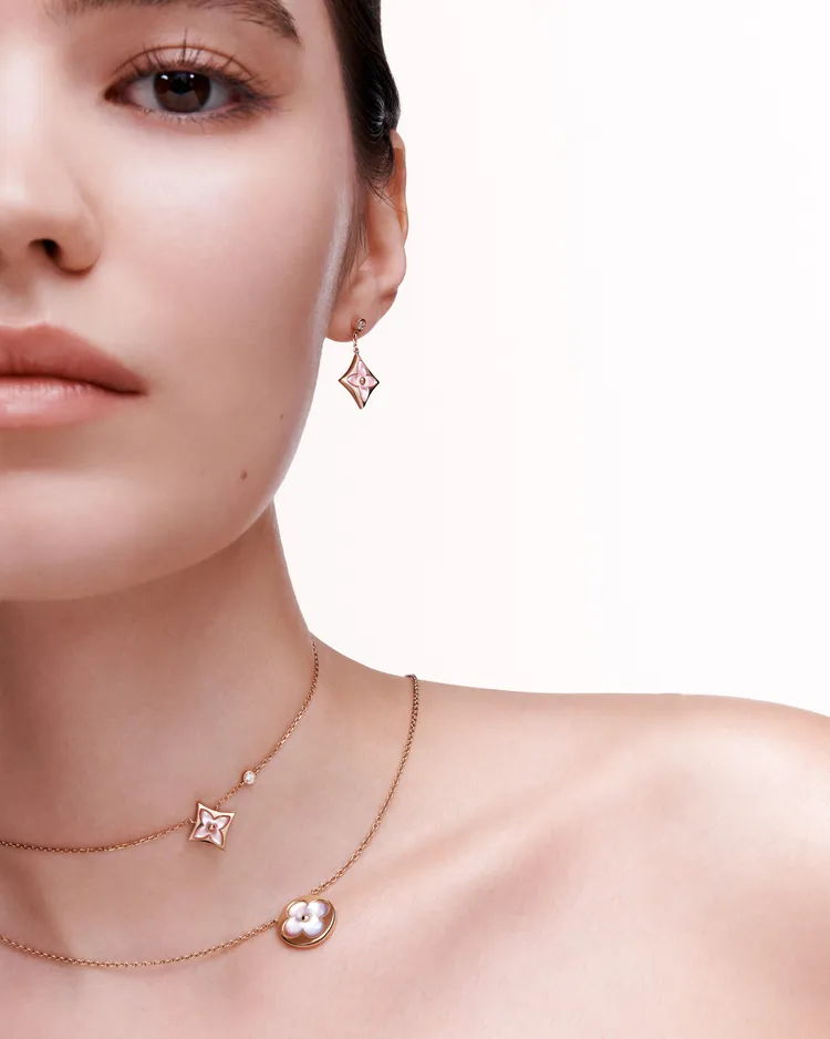 LV Color Blossom高級珠寶系列。品牌提供