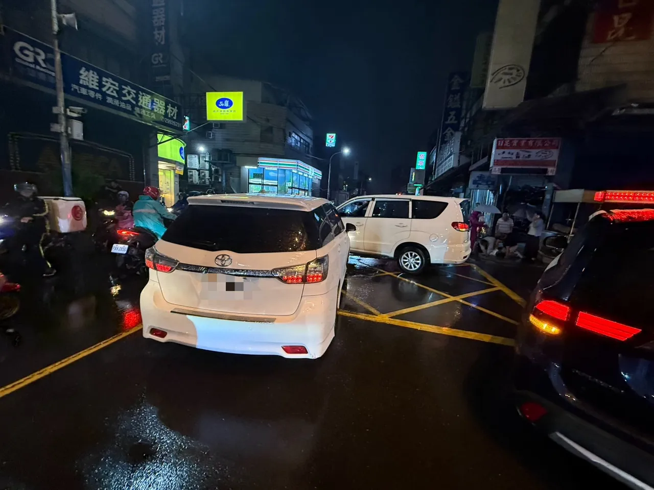 车祸现场。警方提供