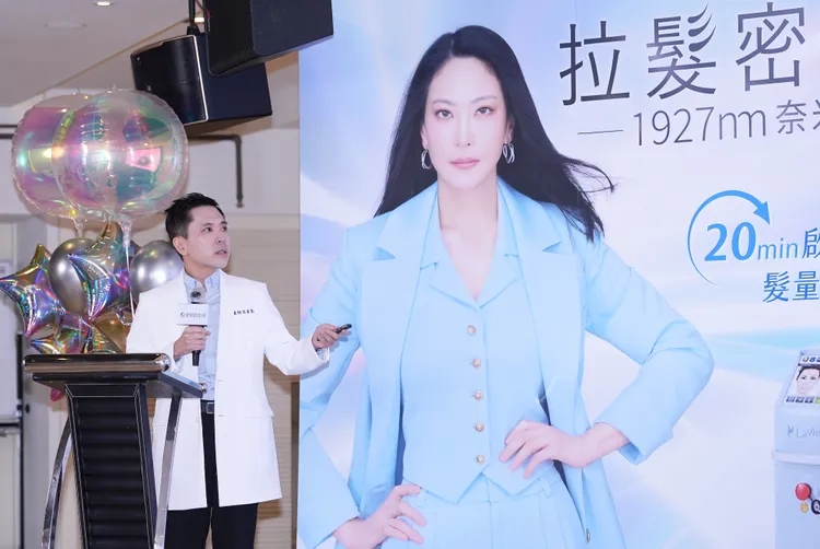 愛爾麗落髮專科醫師呂彥杰。彭欣偉攝