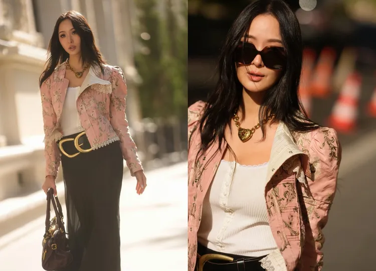 孫芸芸的造型洋溢著浪漫又性感的波希米亞風格。翻攝孫芸芸IG