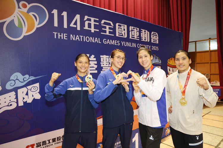 拳擊四金釵合體全員封后！林郁婷又把對手打到丟毛巾　完成全運六連霸