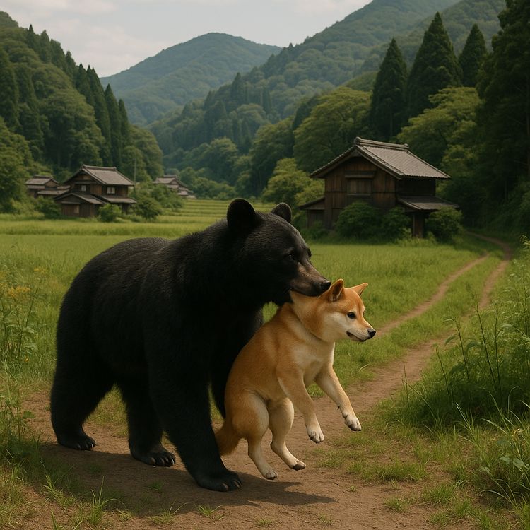 飼主崩潰...日本再傳黑熊恐怖事件 柴犬整隻被咬回森林