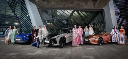 Lexus RZ550e F SPORT登場 閃耀2025台北時裝週跨界大秀