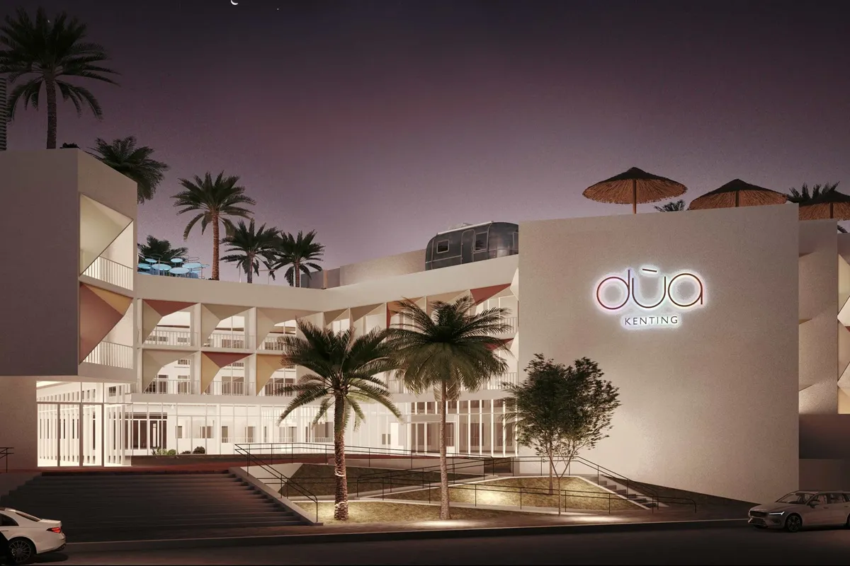 垦丁最新「Hotel dùa Kenting」拥有绝美海景第一排视野,每晚含税6800元起。业者提供