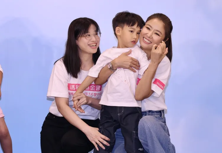 林心如被早療孩童感動。莊宗達攝