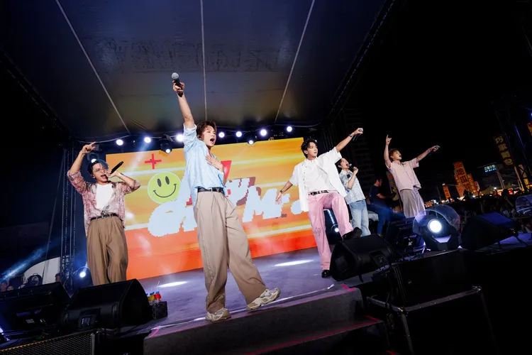 台上台下熱情互動嗨翻天。相信音樂提供