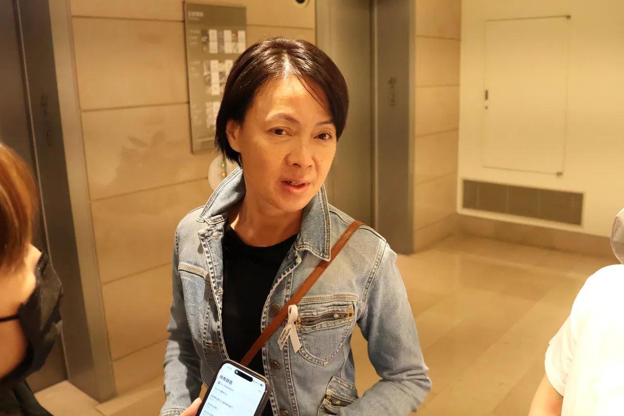 柯淑勤回忆与杨爸相处点滴。特勤中心摄