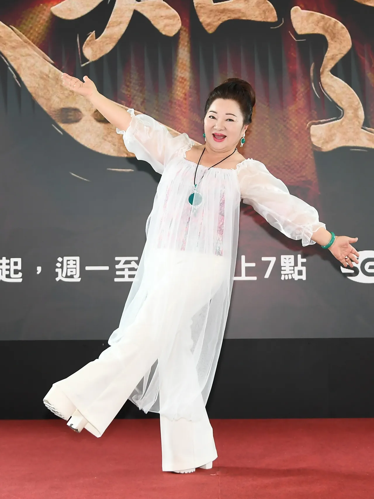 白冰冰和胡瓜将在双十晚会同台。三立提供