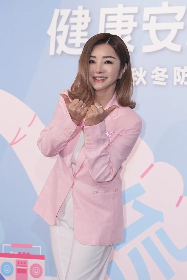 陳美鳳擔任衛教大使。彭欣偉攝影