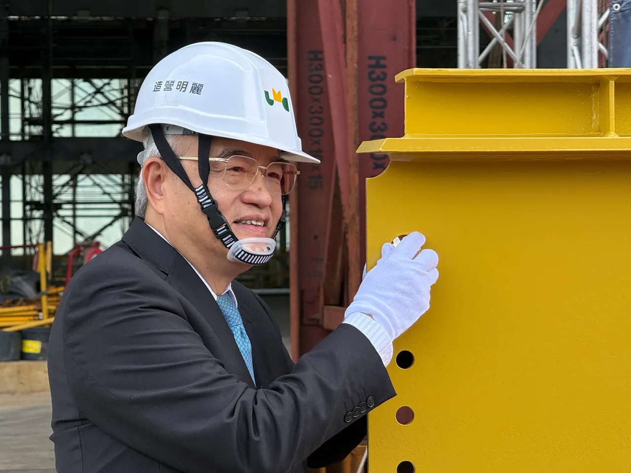 義隆電董事長葉儀晧。呂承哲攝