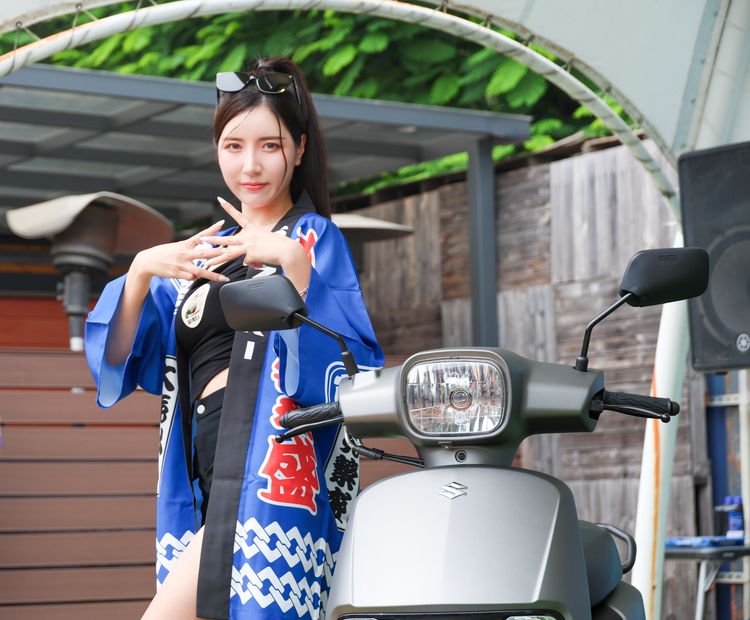 SUZUKI中區峠の茶屋登場 南珉貞現身掀熱潮、SUI 125新色同步公開