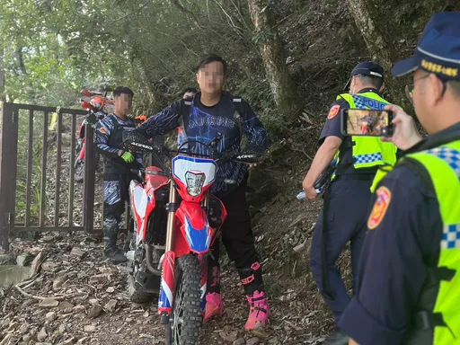 越野機車擅闖馬武霸山區 雪管處開罰!網喊:太輕了