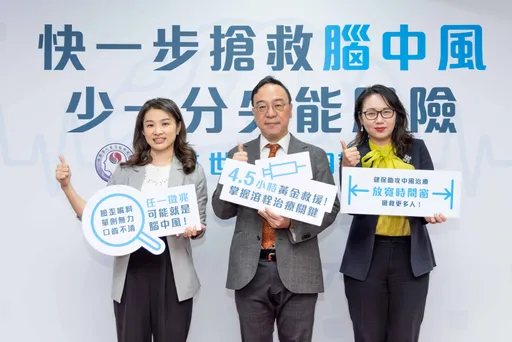 老婆一句「你是不是中風了?」救回他一輩子!