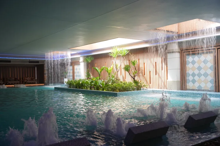 渡假村內打造了超過2,800平方公尺、號稱越南最大的度假村水療中心「Maia Spa」。S.H.攝