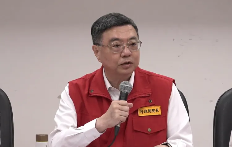行政院长卓荣泰今天宣布猪只禁宰禁运延长10天。应变所提供