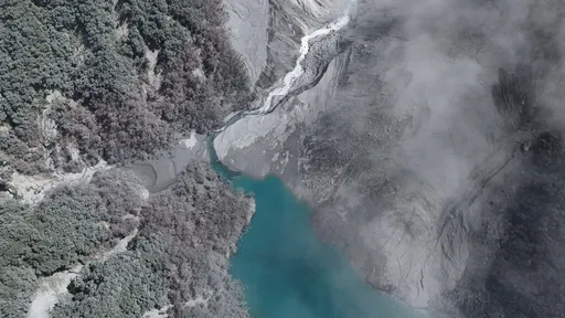 花蓮地震「堰塞湖都是揚塵」!下游土砂崩落 幸未阻塞蓄水