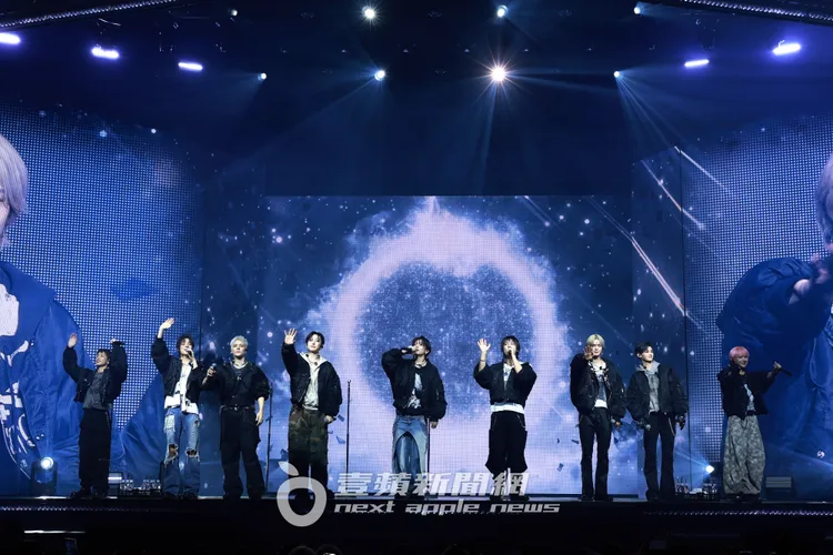 &TEAM由HARUA（左起）、隊長EJ、MAKI、副隊長FUMA、YUMA、TAKI、K、JO、NICHOLAS（王奕翔）組成。YX LABELS提供