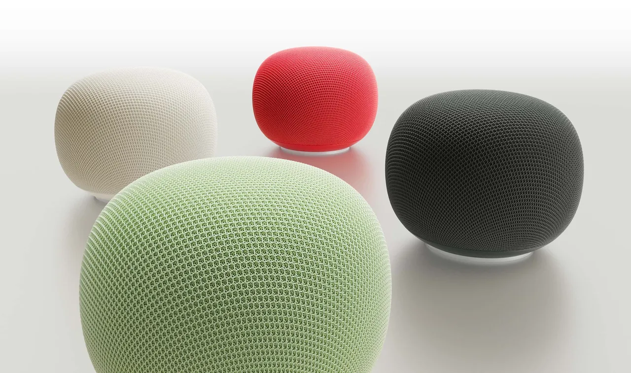 Google全新Home Speaker亮相,会有四款配色,搭载Gemini AI智慧体验。Google