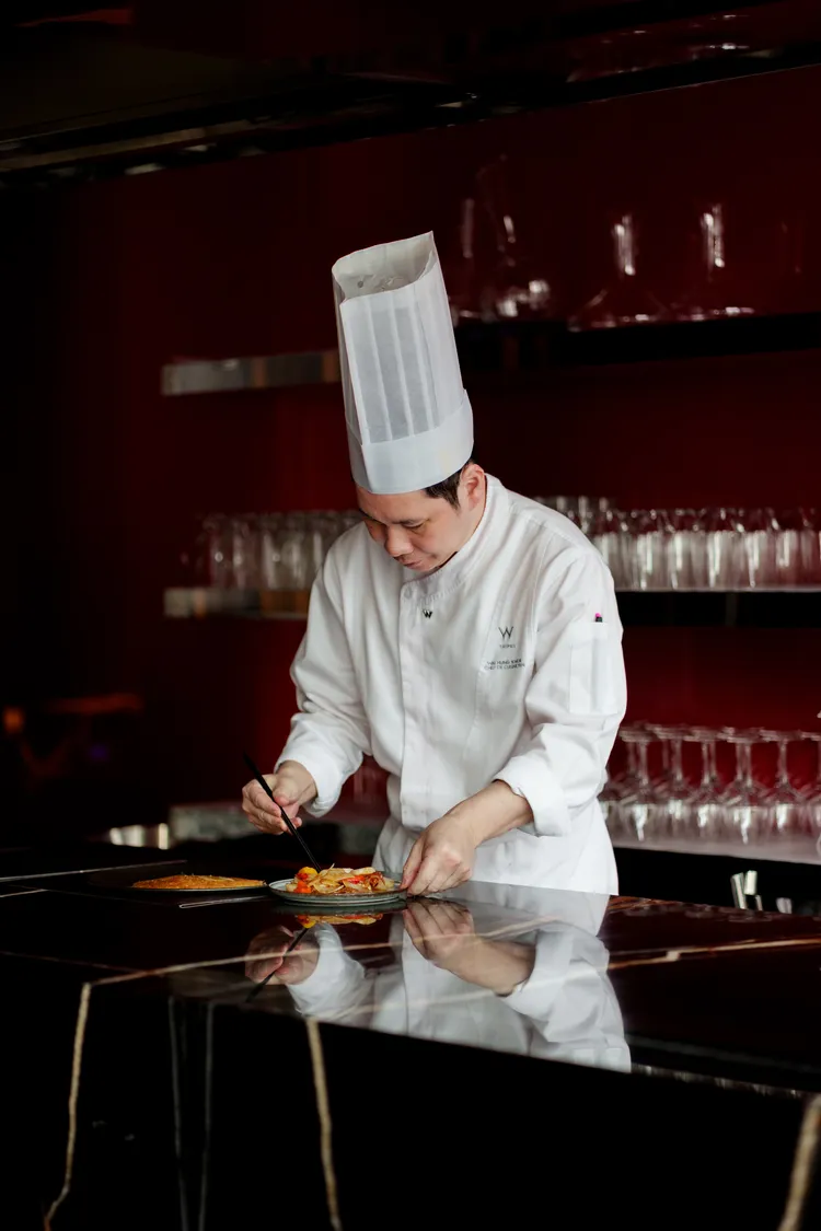 紫艷中餐廳營運主廚郭偉雄。業者提供