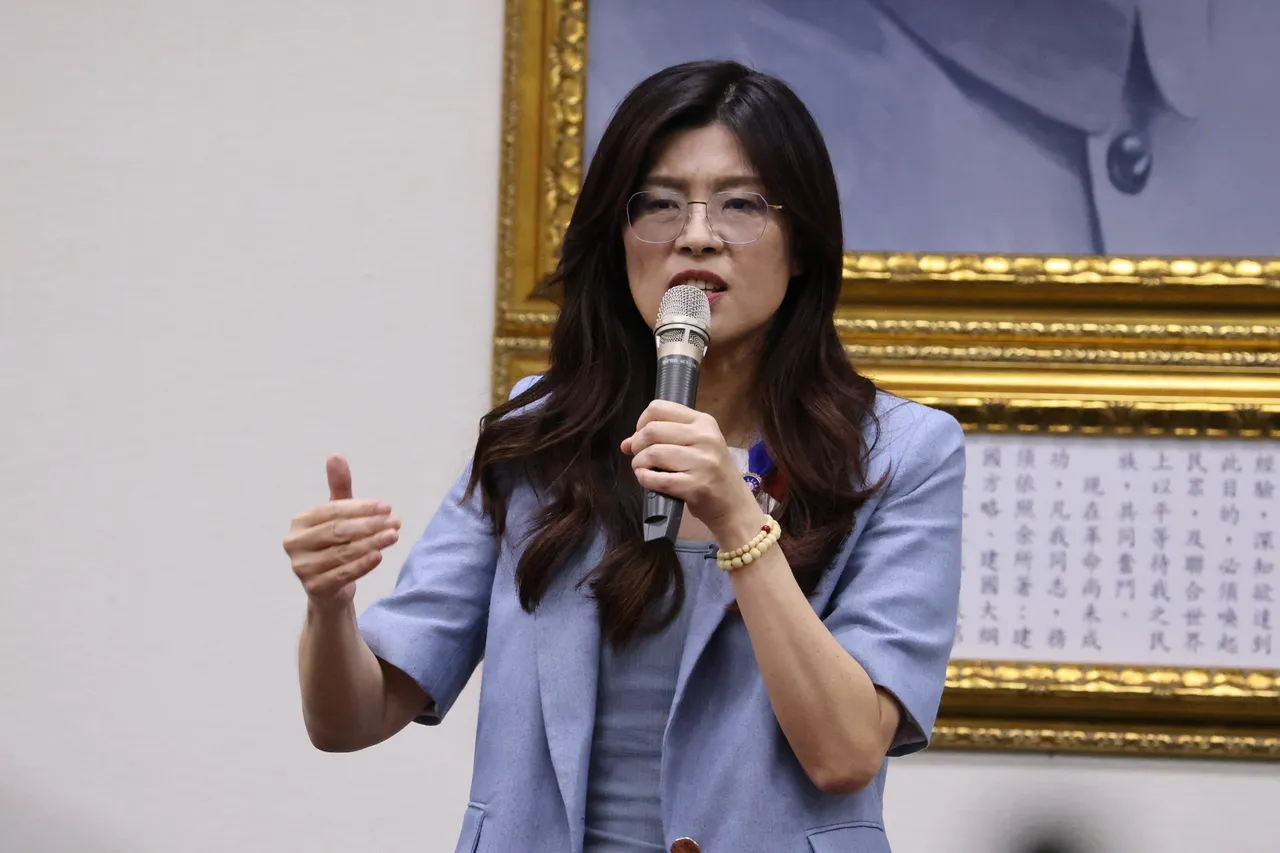 郑丽文当选国民党主席,发表胜选感言,喊话任内一定完成2028年政党轮替。李俊毅摄