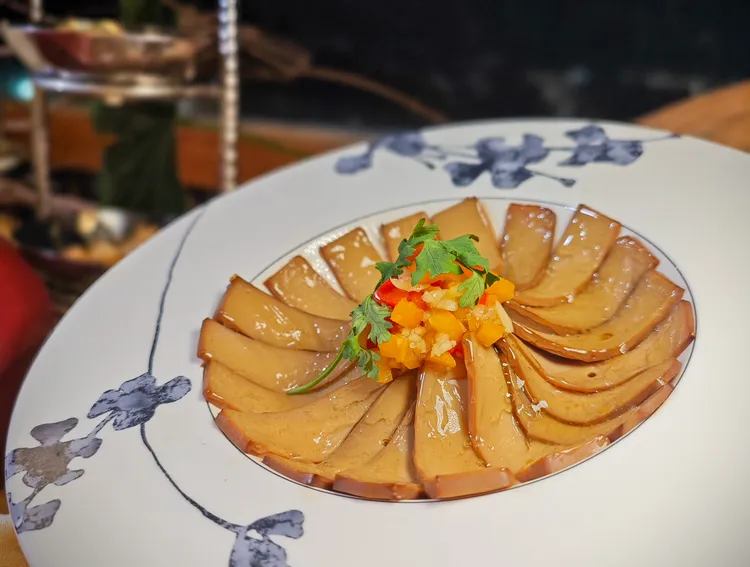 雞蛋豆干。田欣雲攝影