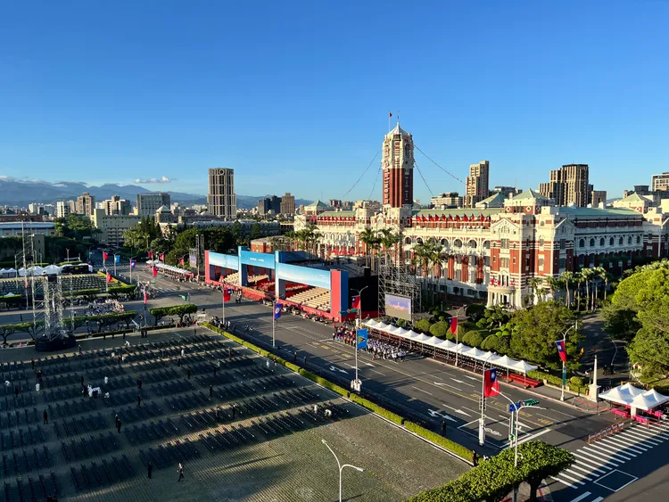 114年國慶大會於總統府前登場。莊宗達攝