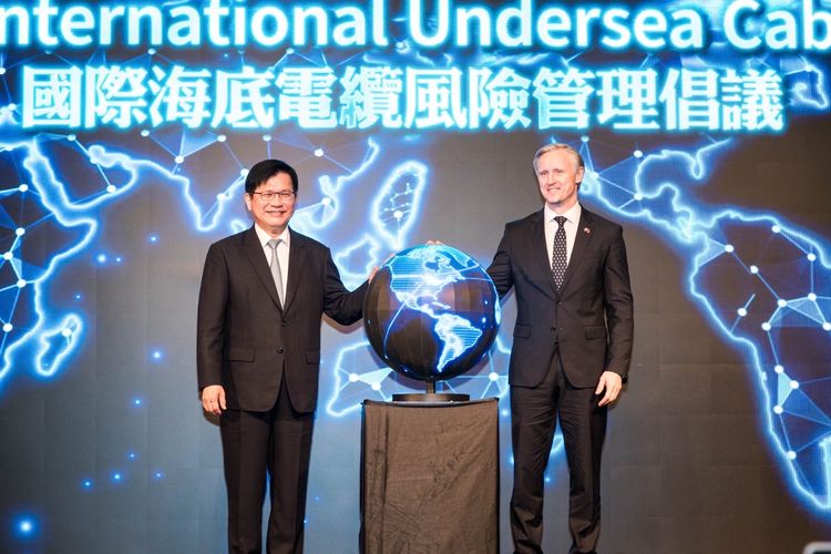 海纜頻遭中國破壞!台歐啟動安全倡議 林佳龍:守護全球命脈