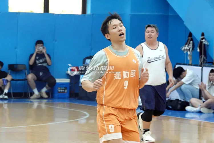 李洋進球後開心歡呼。特勤中心攝