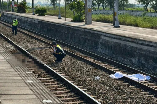 台铁后壁段传意外 男突落轨自强号撞上当场死亡