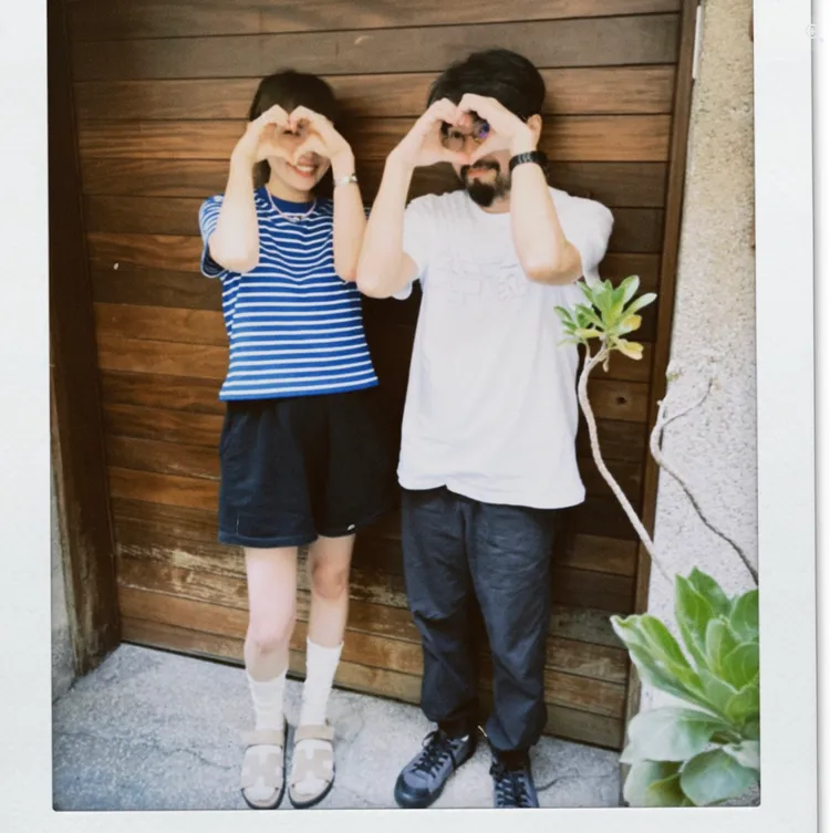 魏如萱（左）與奇哥久違合體自然捲。Simple Life 簡單生活節提供