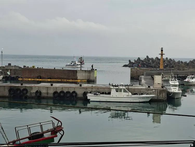 莊男在鼻頭鼻頭漁港外海域潛水時失蹤。翻攝照片