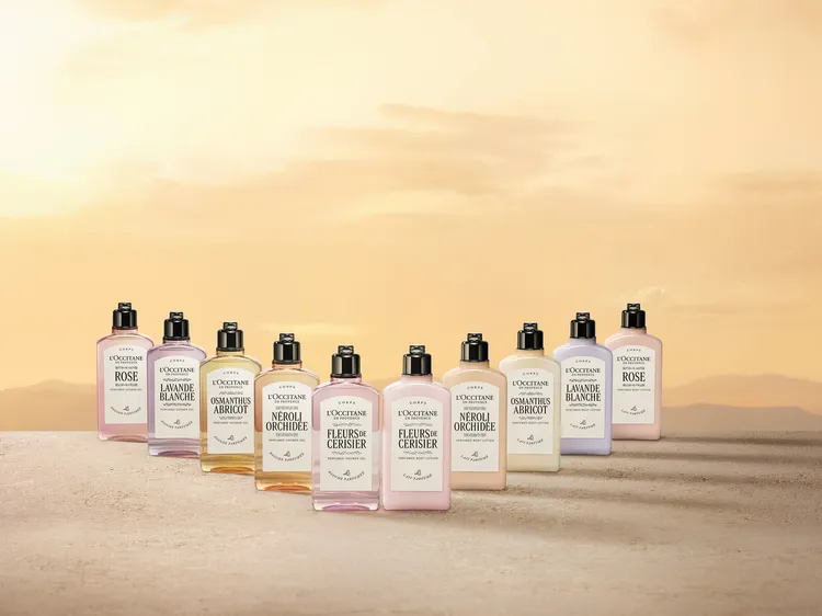 歐舒丹香氛系列沐浴膠250ml。品牌提供