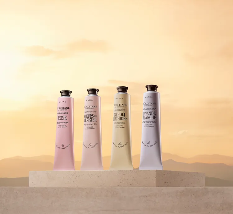 歐舒丹香氛系列護手霜75ml。品牌提供