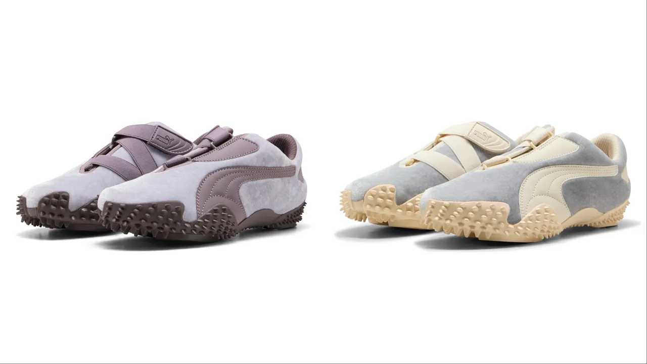 PUMA MOSTRO VELVET DREAM,各3980元。品牌提供