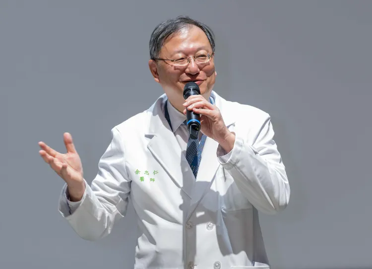 台大医院院长余忠仁。台大医院提供