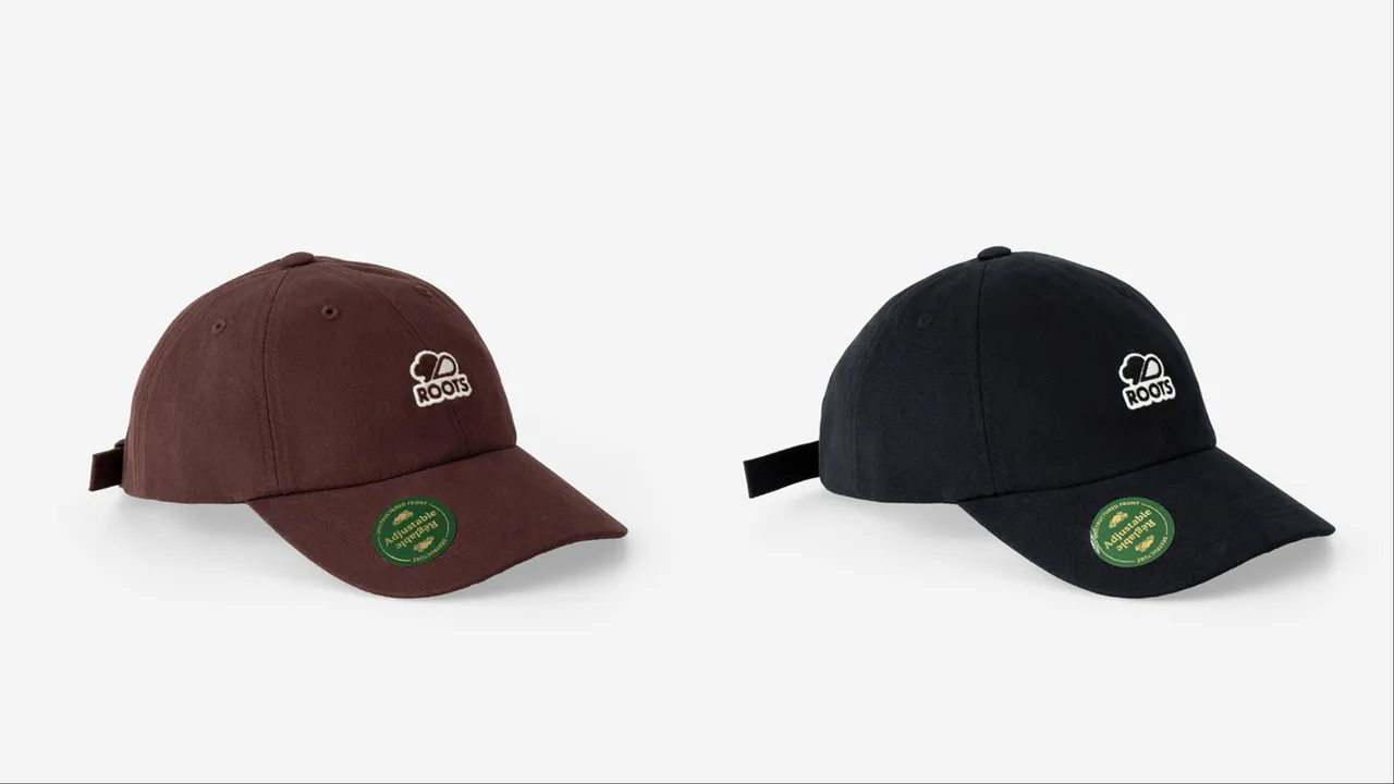 Roots Nova Park系列棒球帽,各1380元。品牌提供