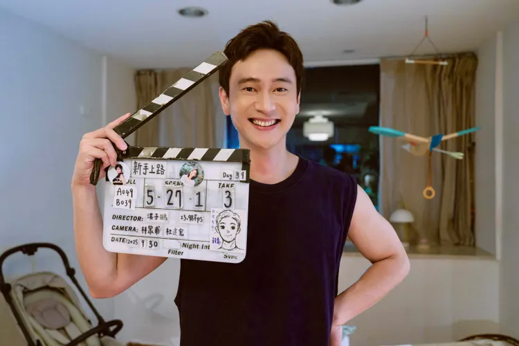 劉冠廷殺青照。文策院與四方四隅提供