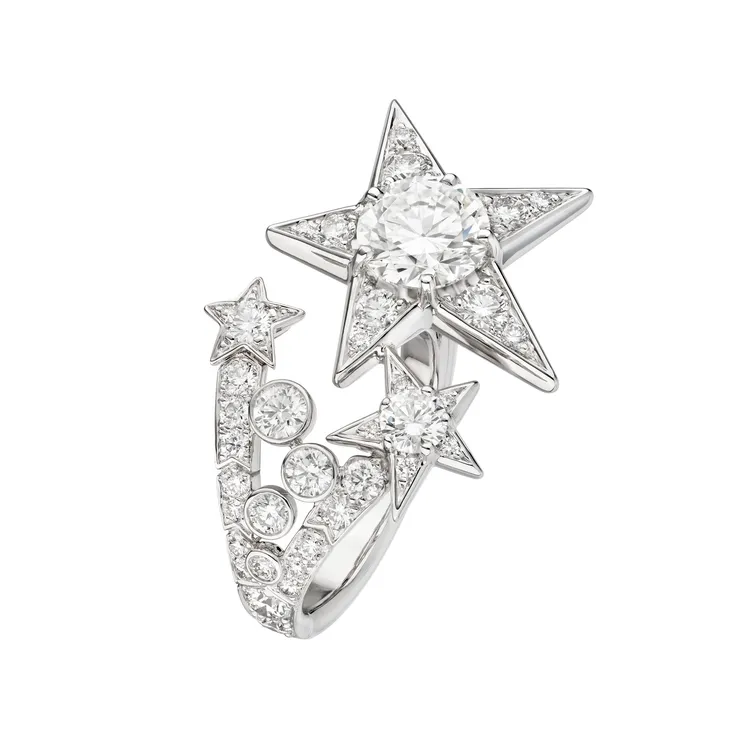 香奈兒PLUIE DE COMÈTES戒指。品牌提供