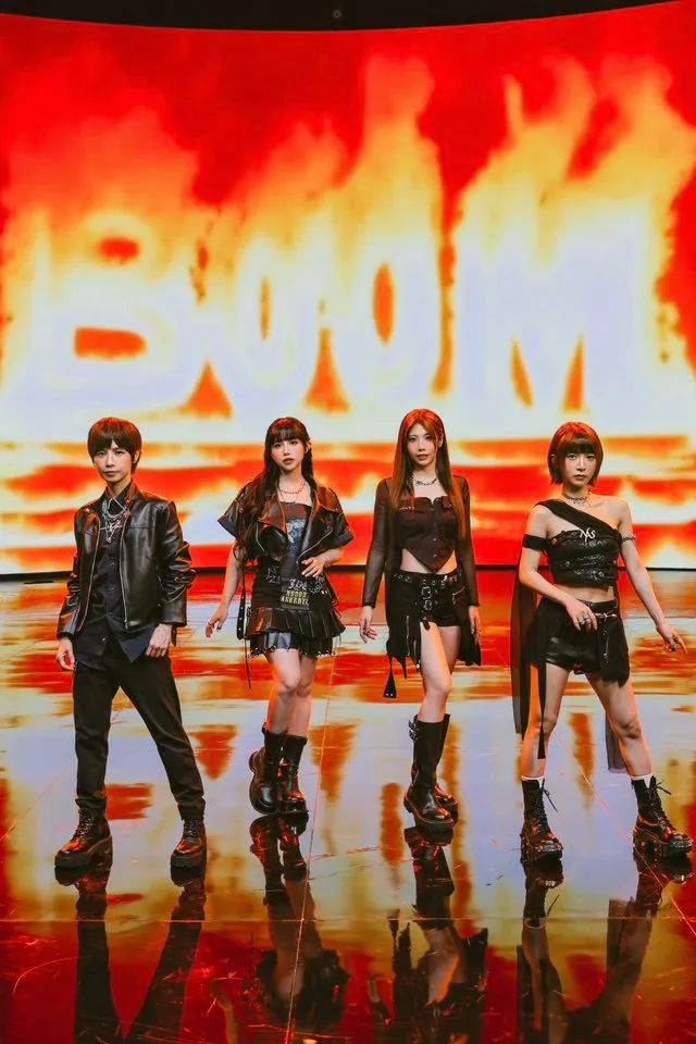 女团「BOOM!怪物星人」日前被不明人士检举一度无法登台。翻摄「BOOM!怪物星人」脸书