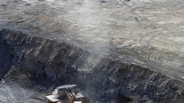 美國唯一稀土礦商MP Materials在加州的礦場。路透社