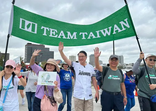 林右昌現身美國達拉斯!呼籲「讓台灣加入聯合國」