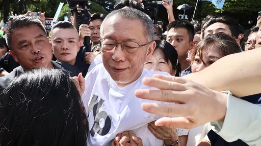 柯文哲諷檢搞他「輝達不敢來」! 自比漢獻帝遇曹操、董卓