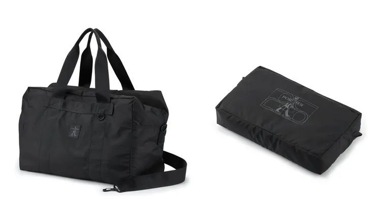PORTER INTERNATIONAL 25週年旅行袋M／4650元、L／5150元。品牌提供