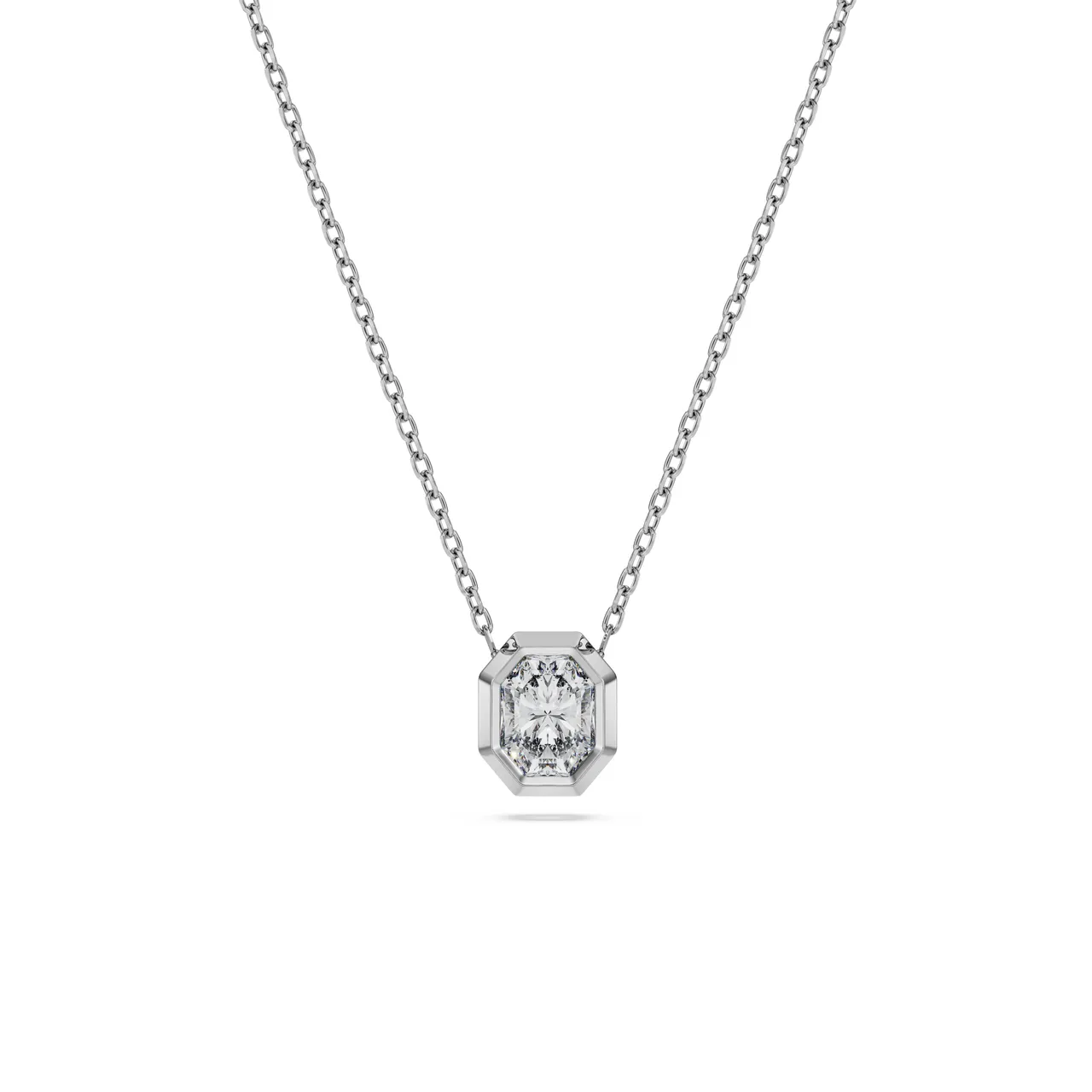 Swarovski Created Diamonds Octagon系列链坠,5万2000元。品牌提供