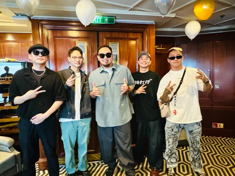 Matzka領軍實力派DJ國語作業簿登上郵輪演出。麗星郵輪、東南美娛樂提供