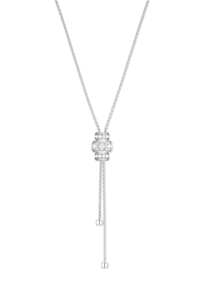PIAGET Possession系列18K白金钻石项链。品牌提供