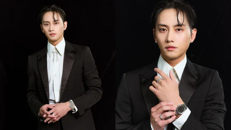 范少勳奪下今晚紅毯第一帥。品牌提供