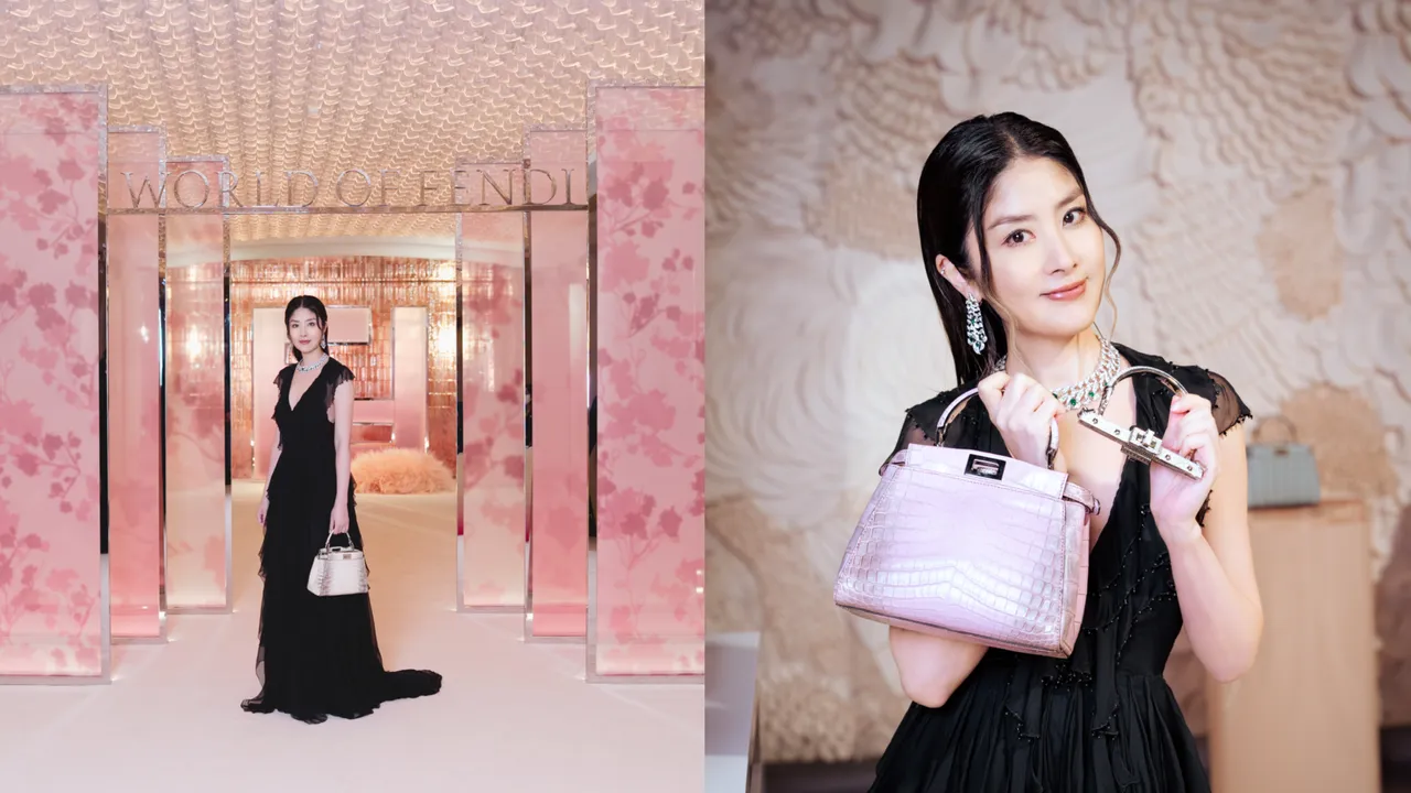 陳慧琳在香港出席「World of FENDI」私人活動。品牌提供