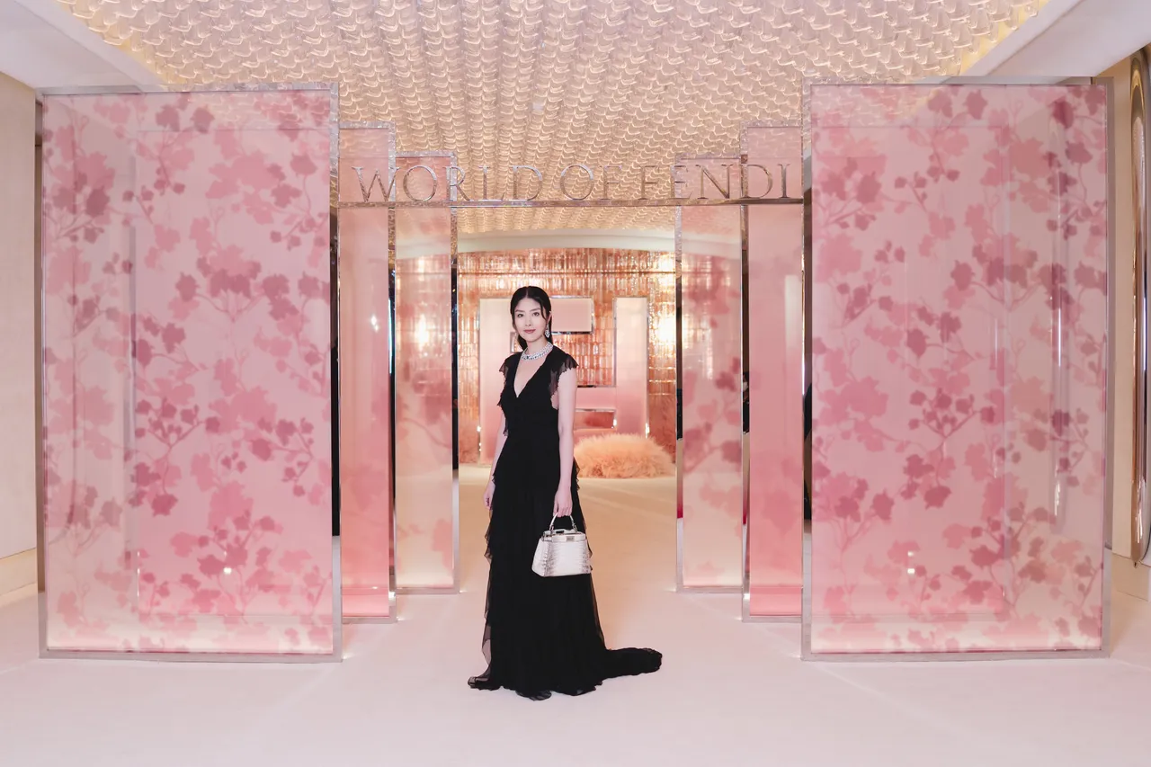 陈慧琳在香港出席「World of FENDI」私人活动。品牌提供