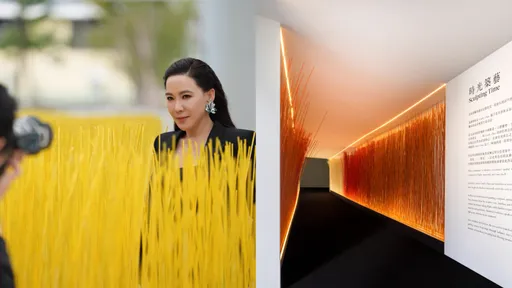 CINDY CAHO珠宝展首度携手艺术家　10万竹签打造光之飨宴